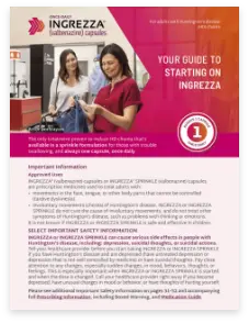 INGREZZA® HD Chorea Treatment Guide